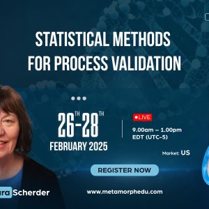 Statistical Methods for Process Validation with recording